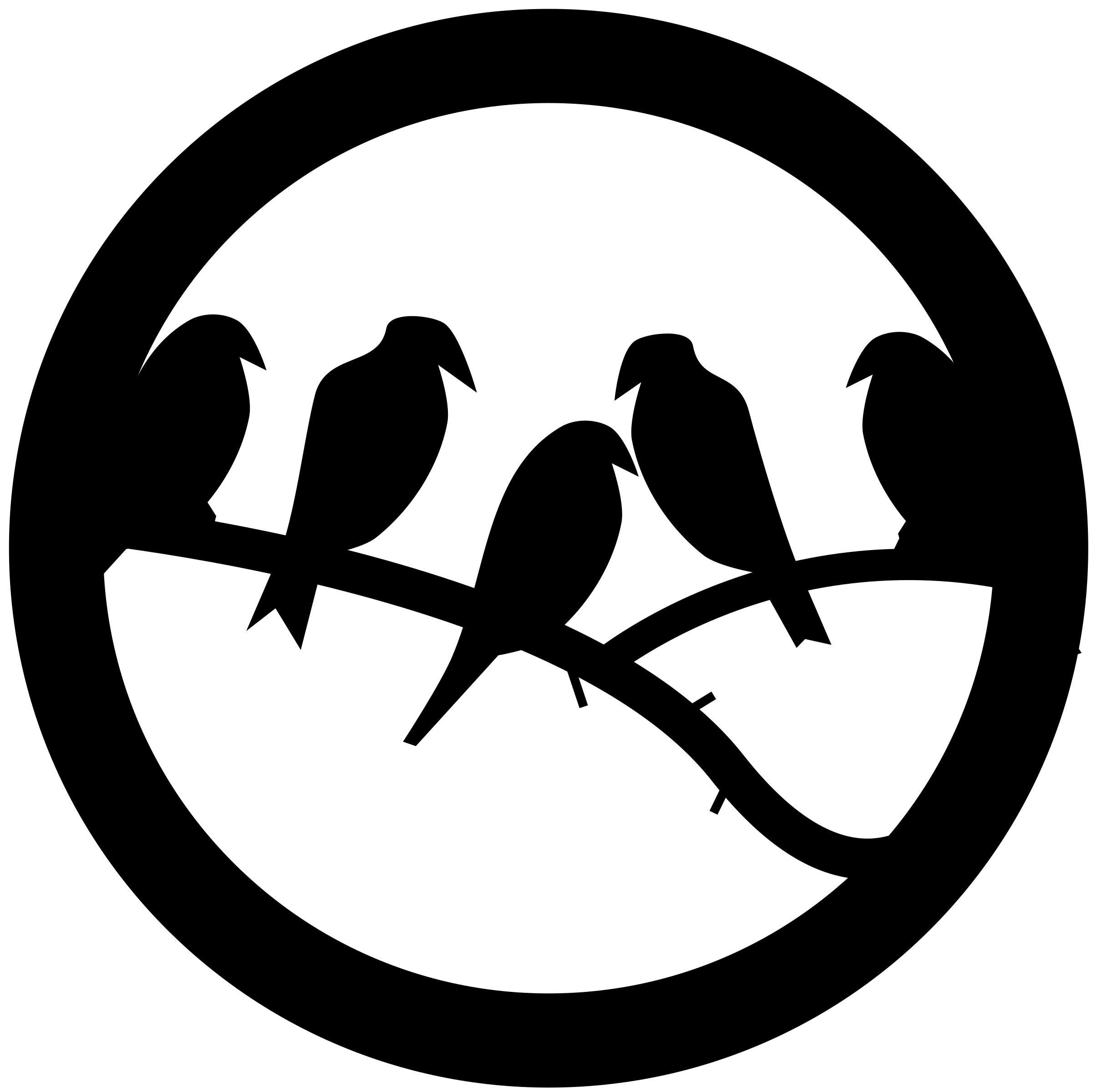 Bird Badge PNG icons