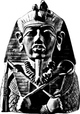 Black and White Pharaoh icons