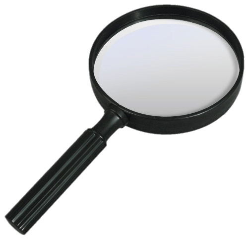 Black Magnifying Glass png icons