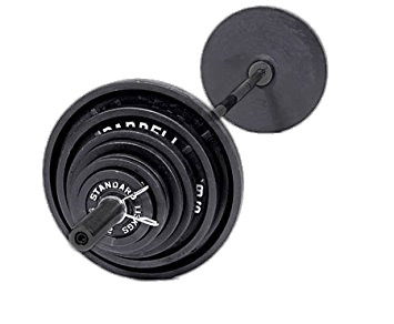 Black Standard Barbell png icons