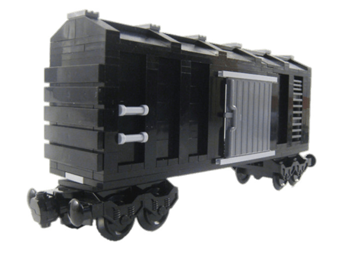 Black Toy Boxcar png