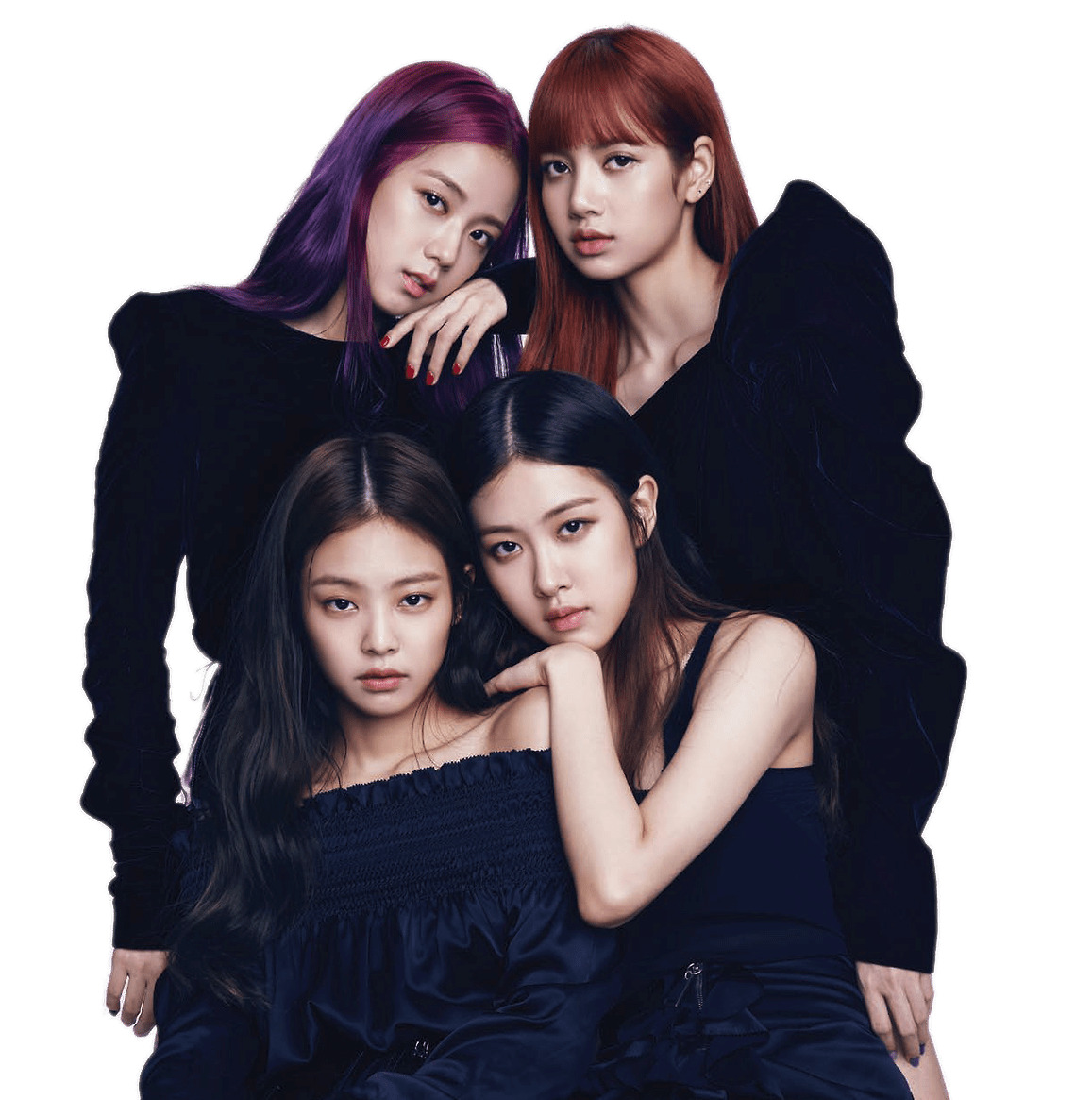 Blackpink Featured In Elle Magazine png