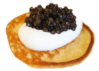 Blini With Sour Cream and Caviar icons