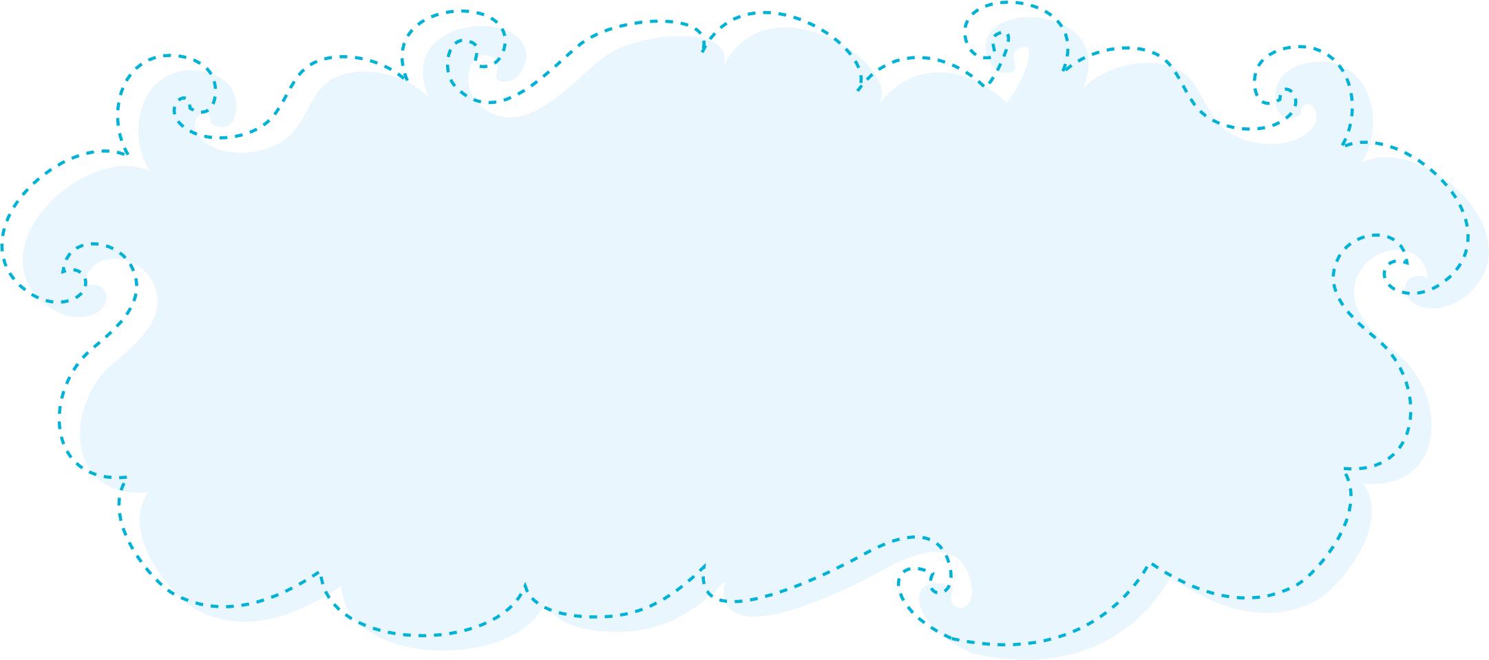 Blue Clouds Clipart png