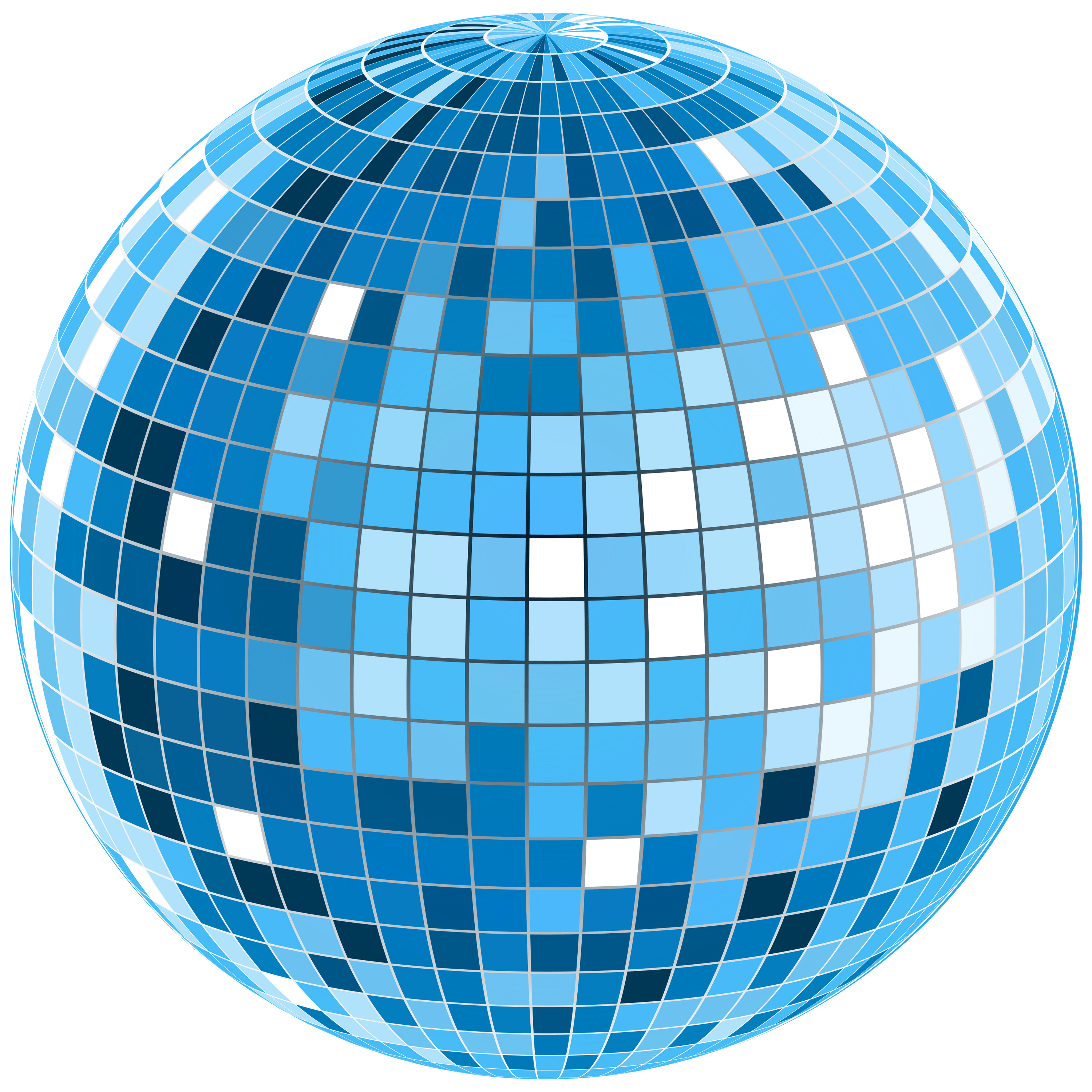 Blue Disco Ball png icons