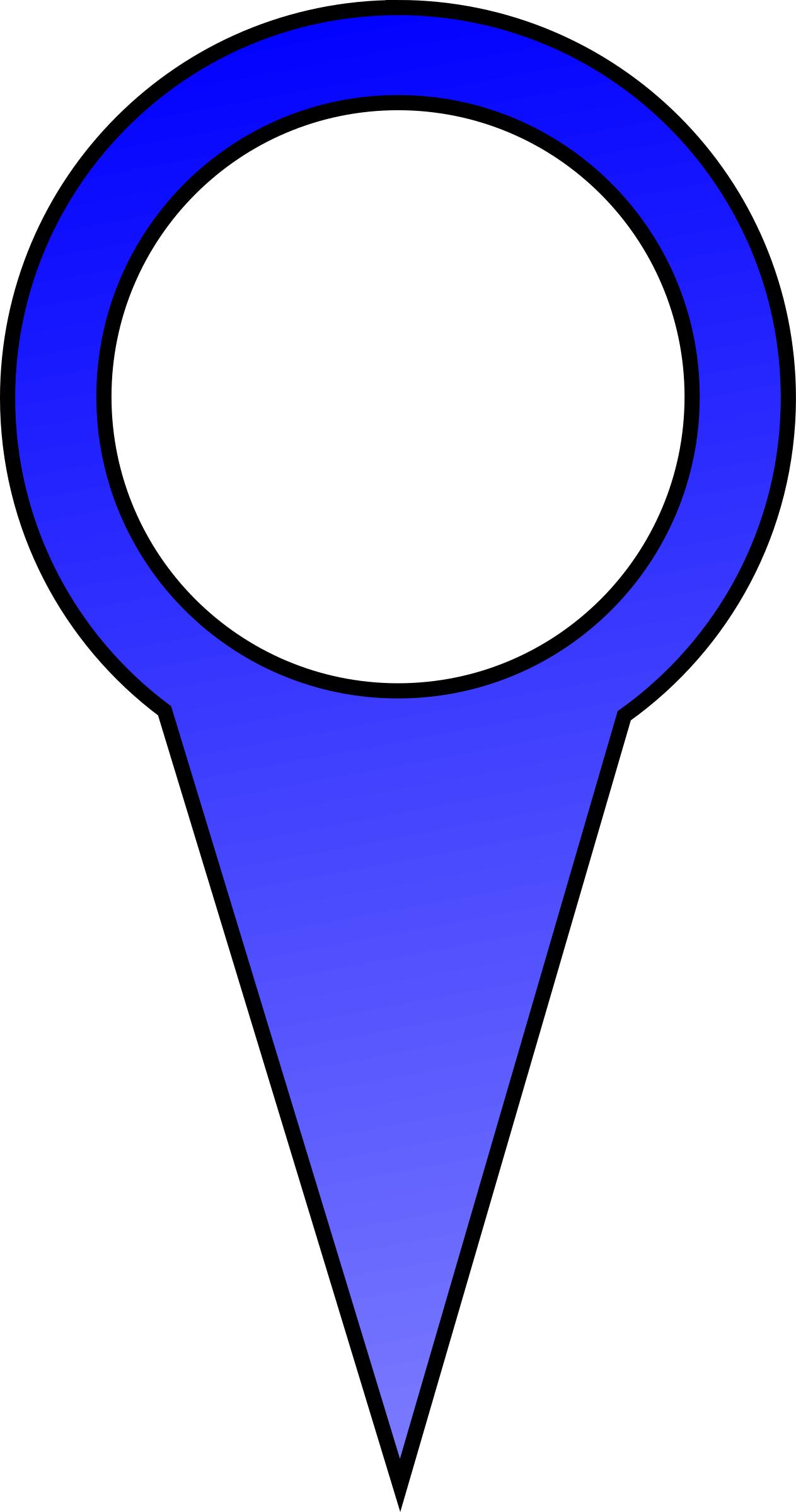 Blue Map Pin png