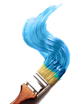 Blue Spiral Brush icons