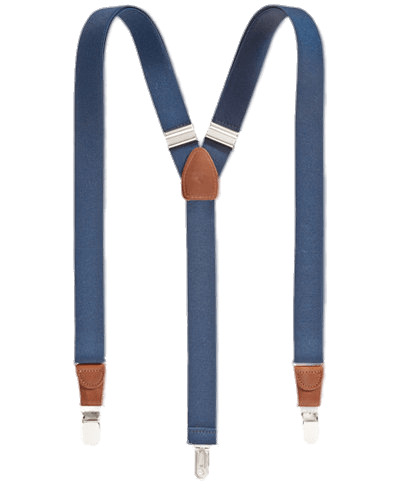 Blue Suspenders png