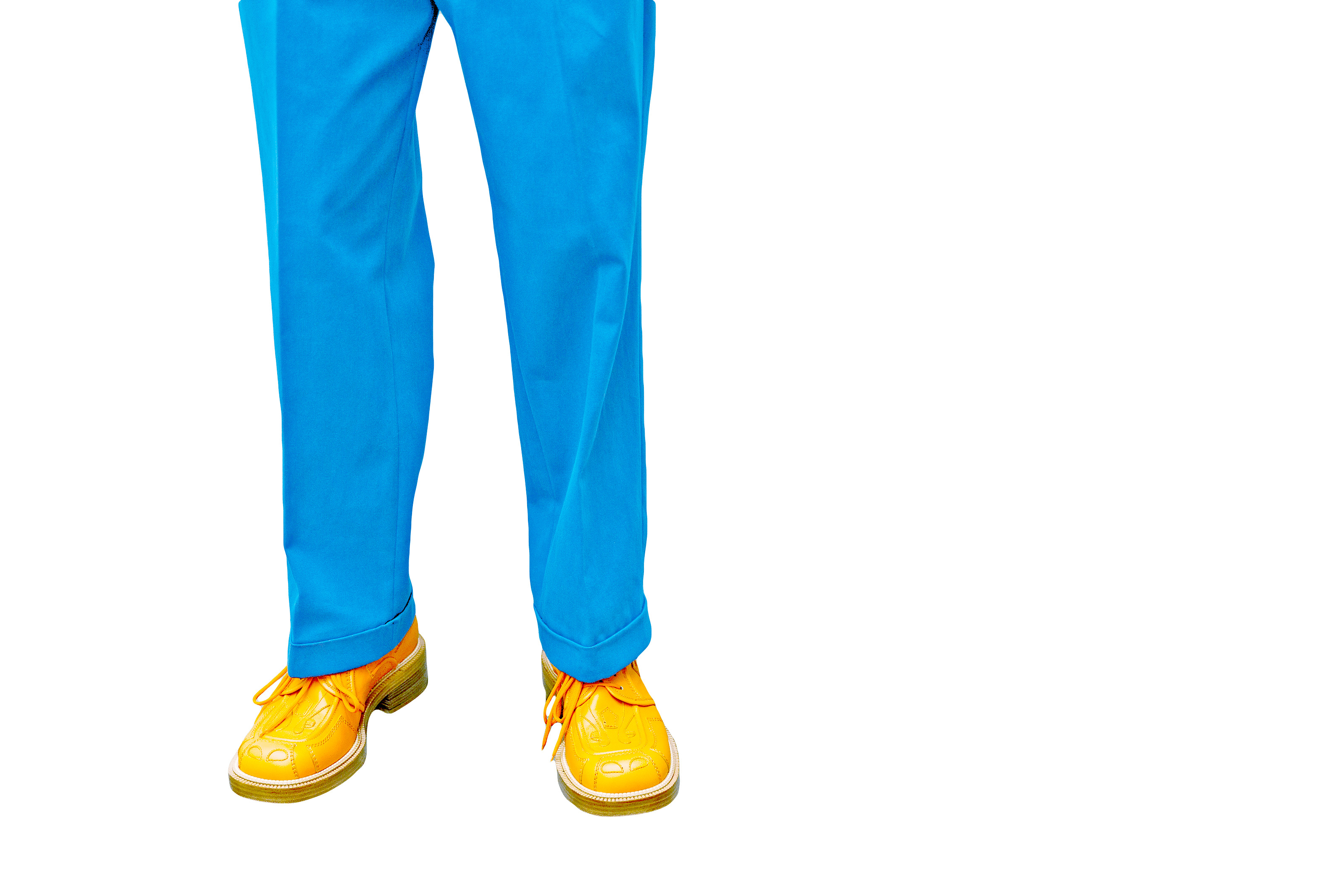 Blue Trousers and Yellow Shoes icons