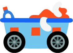 Blue Tub Kart icons
