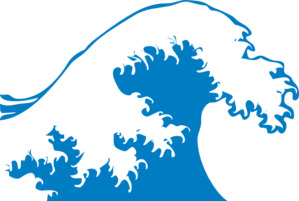 Blue Wave Clipart png icons