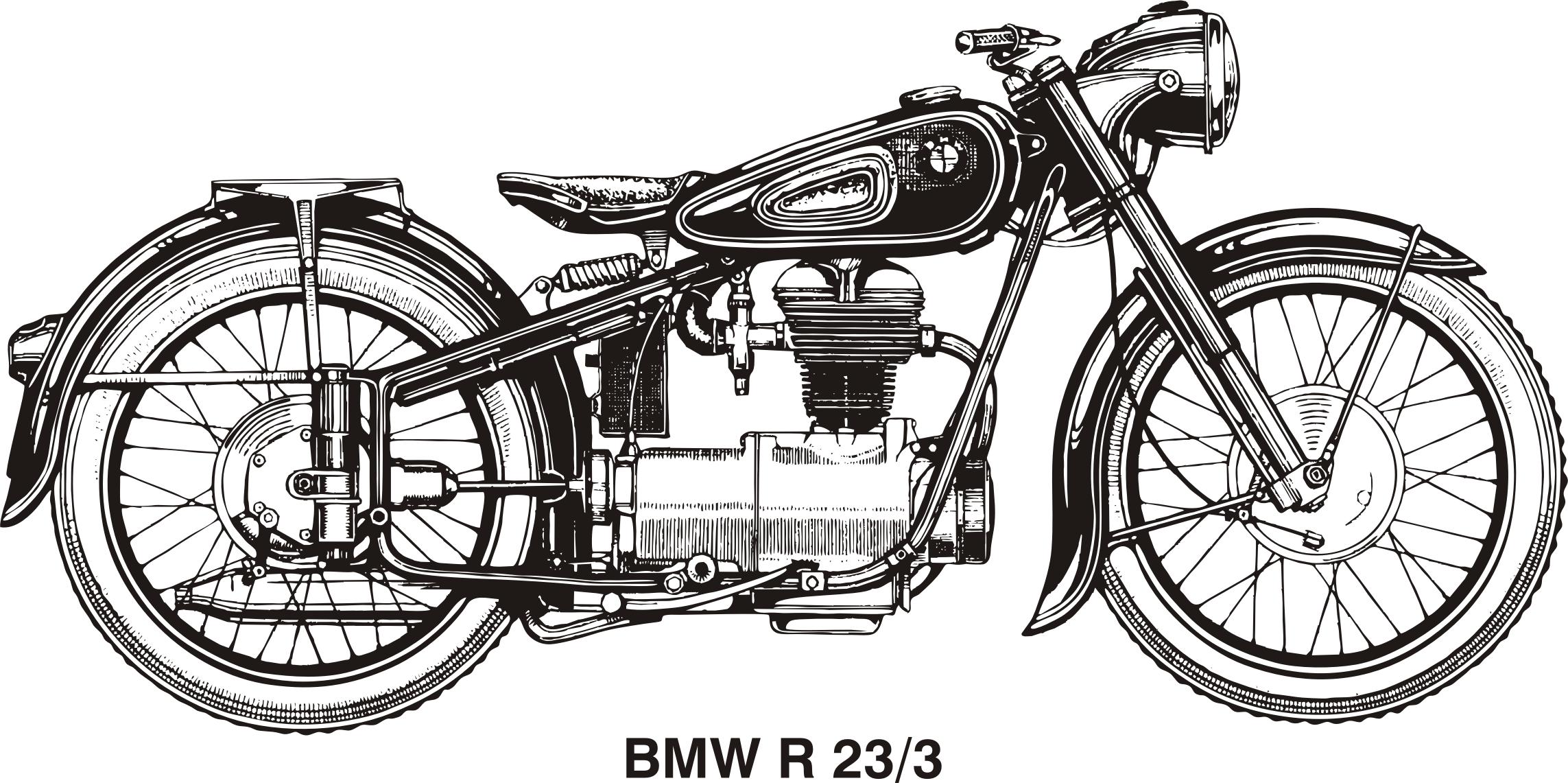 BMW R25/3, year 1953 png