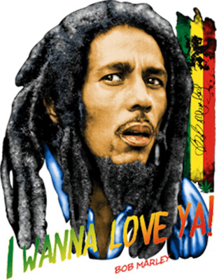 Bob Marley I Wanna Love Ya png icons
