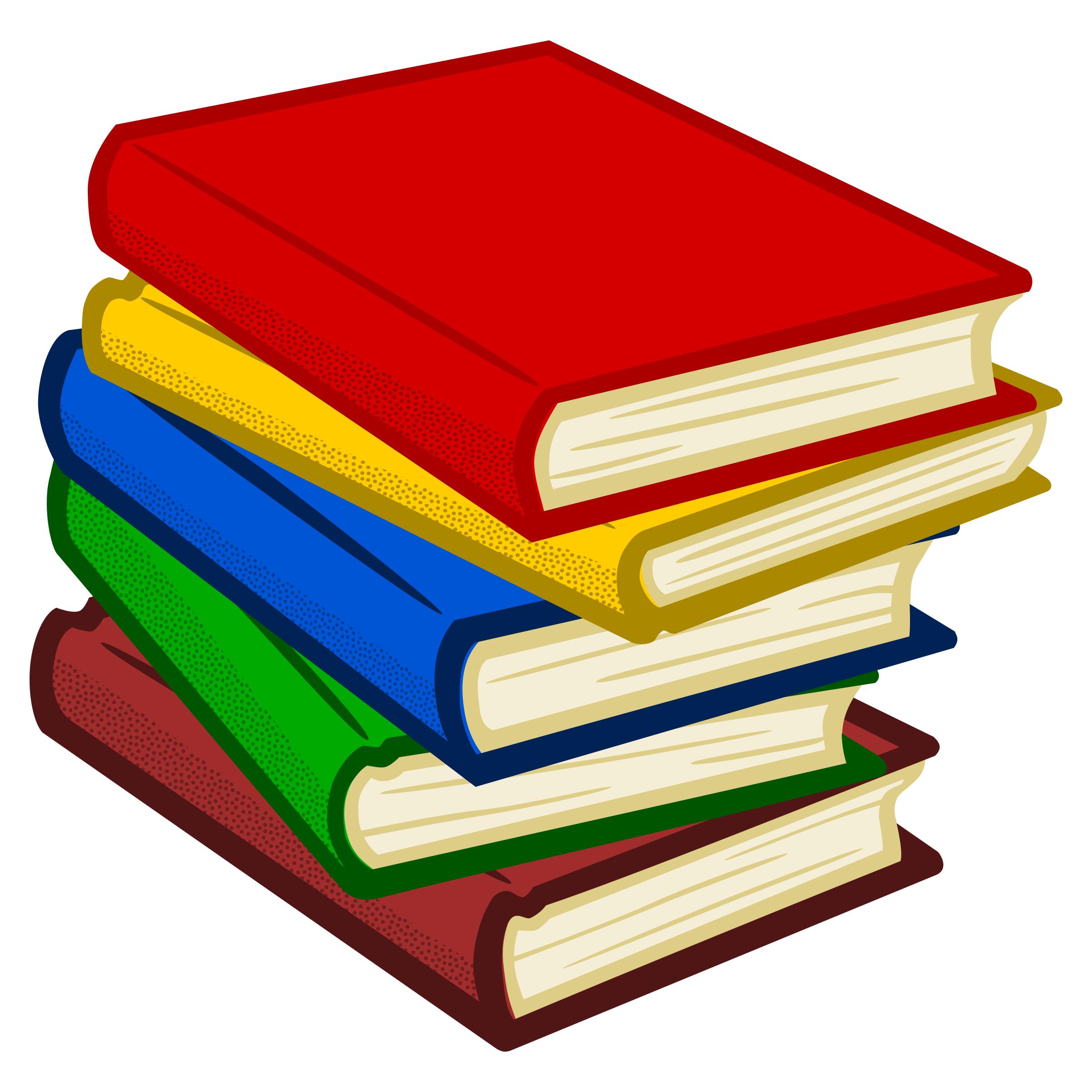 books - coloured png