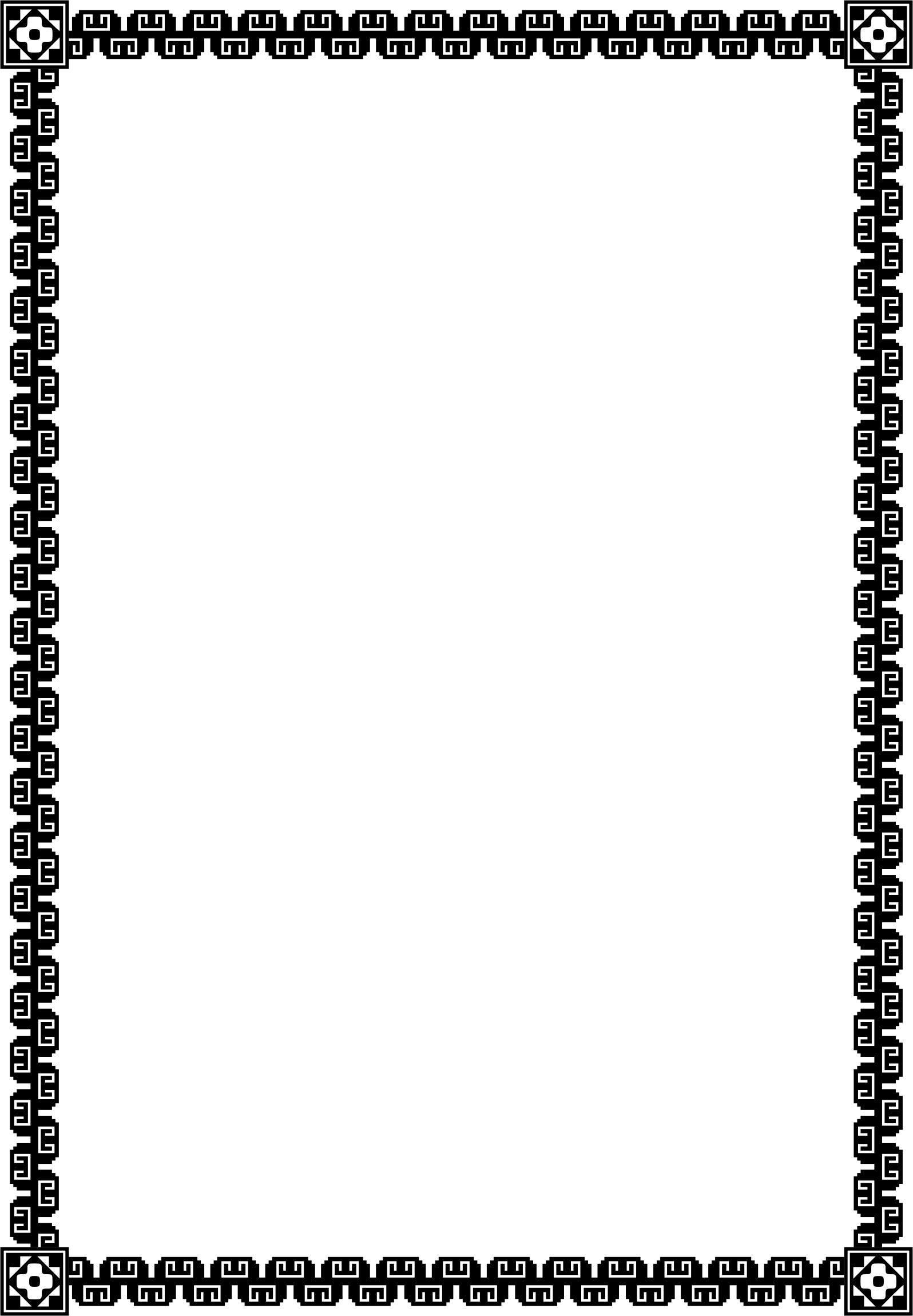 White and Black Border Design png icons