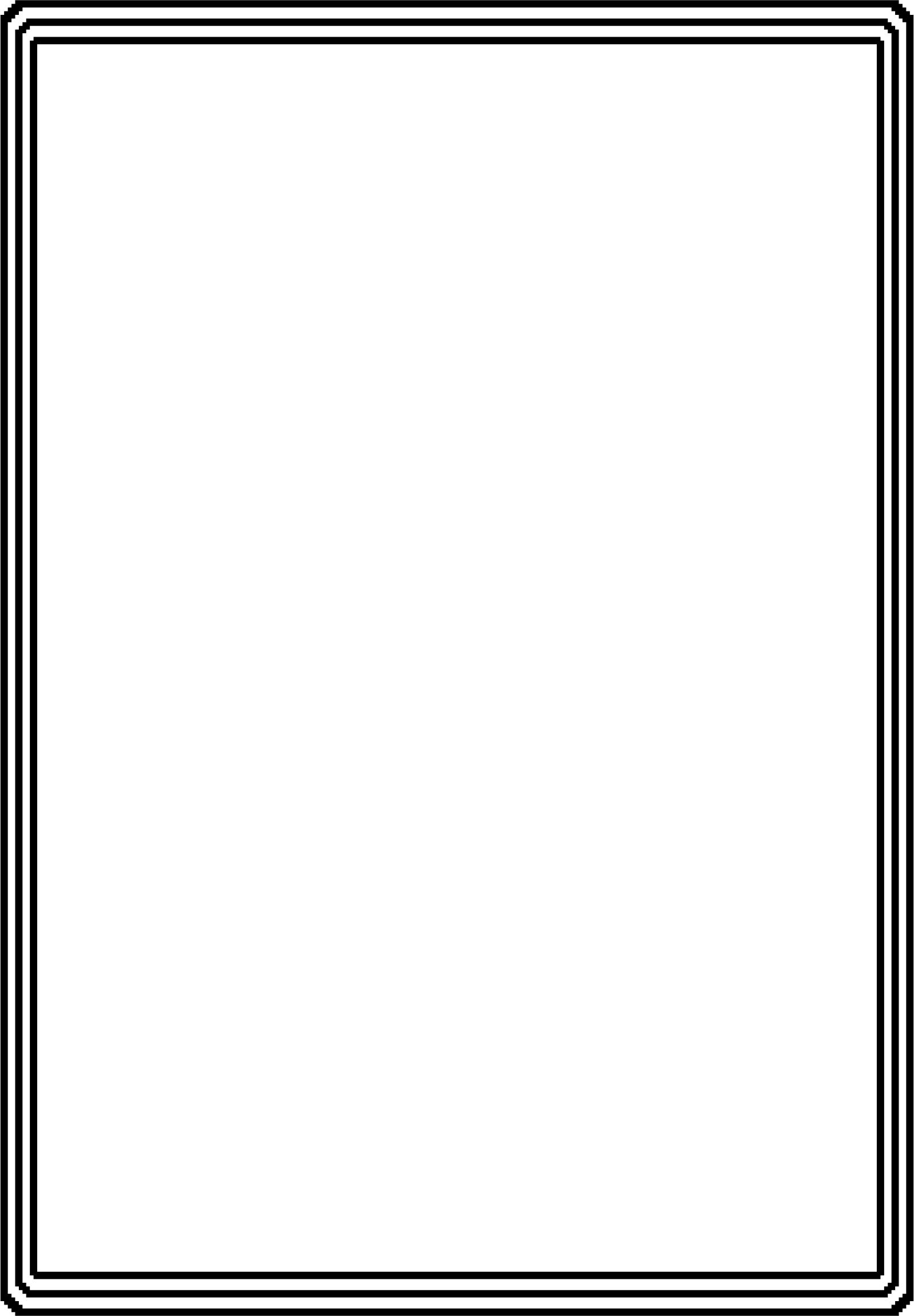 Border 63 (A4 size) png