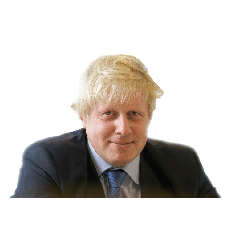 Boris Johnson Portrait icons