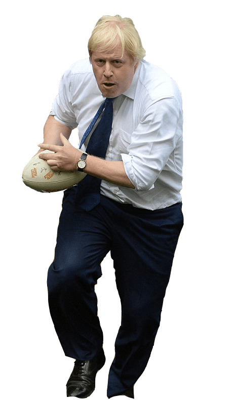 Boris Johnson Rugby png