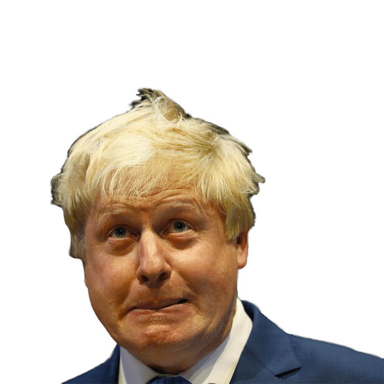Boris Johnson Worried icons