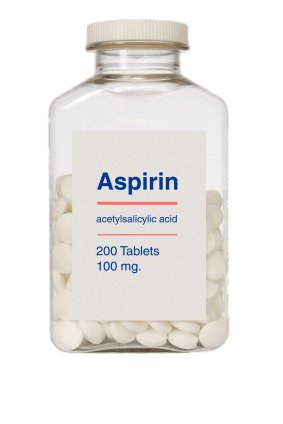 Bottle Of Aspirin png
