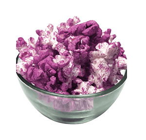 Bowl Of Purple Popcorn icons