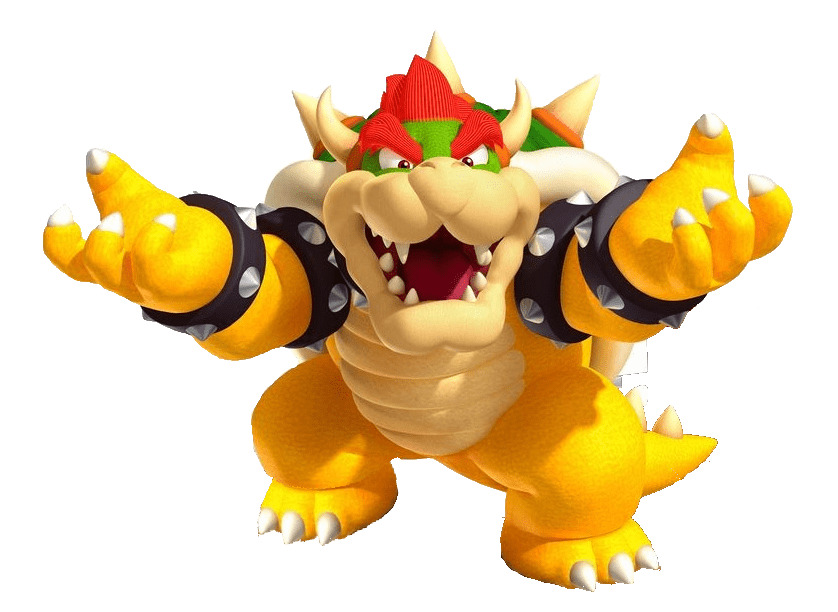 Bowser Open Arms png