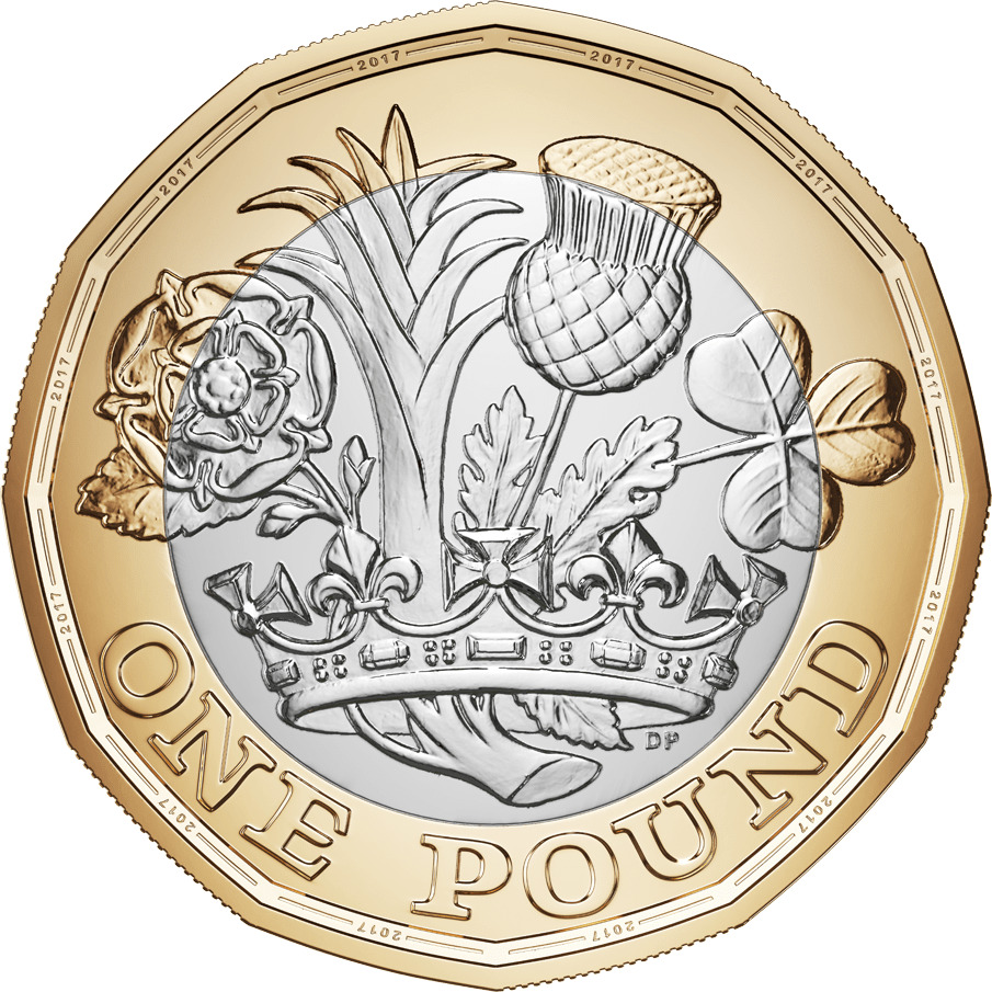 Brand New 12-Sided Pound Coin png icons