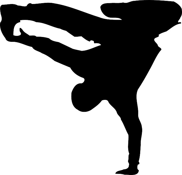Break Dance Silhouette png icons