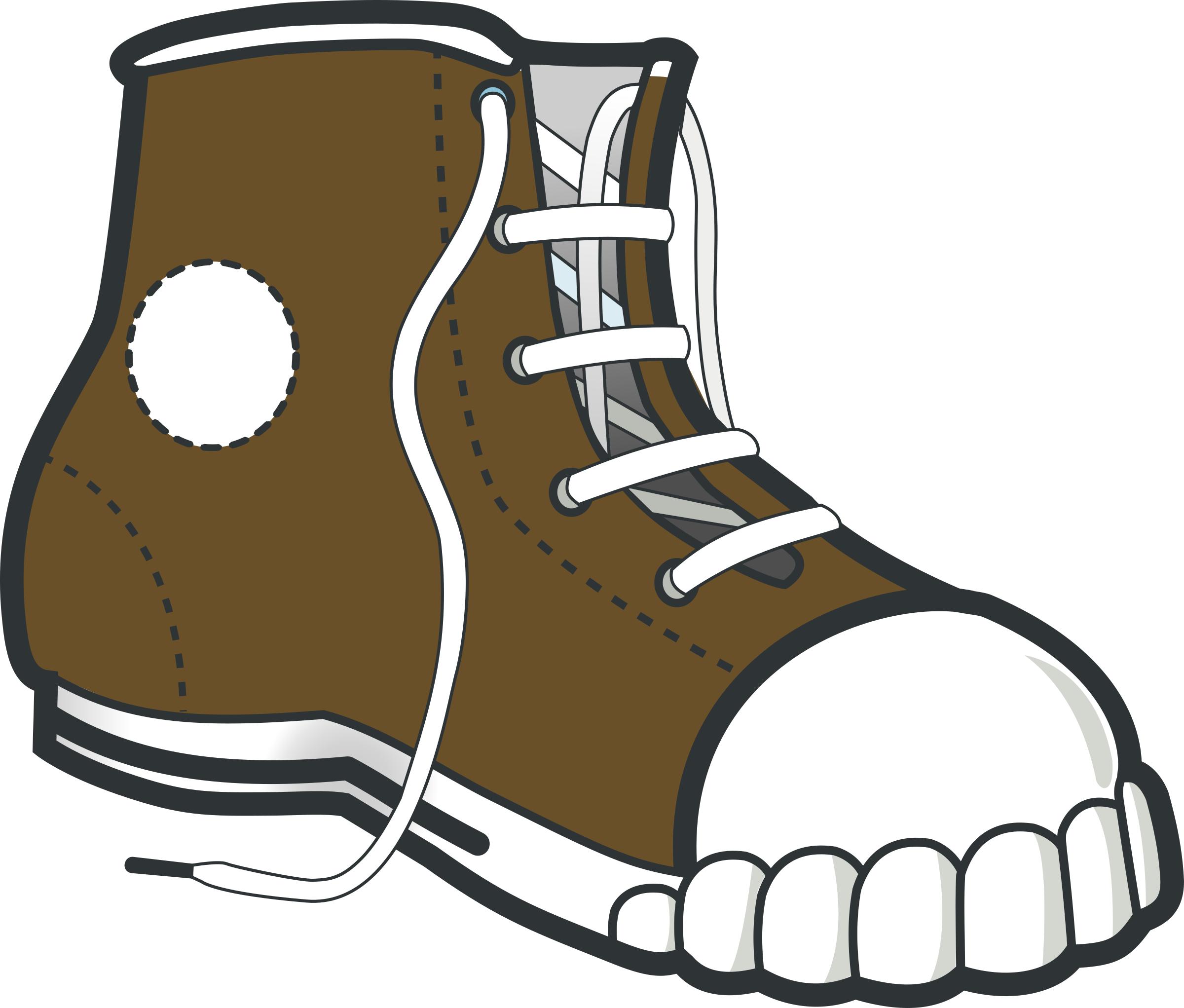 Brown boot png