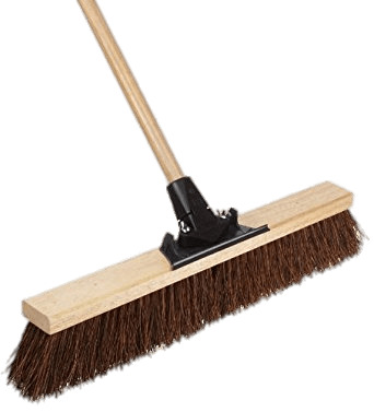 Brown Floor Cleaning Brush PNG icons