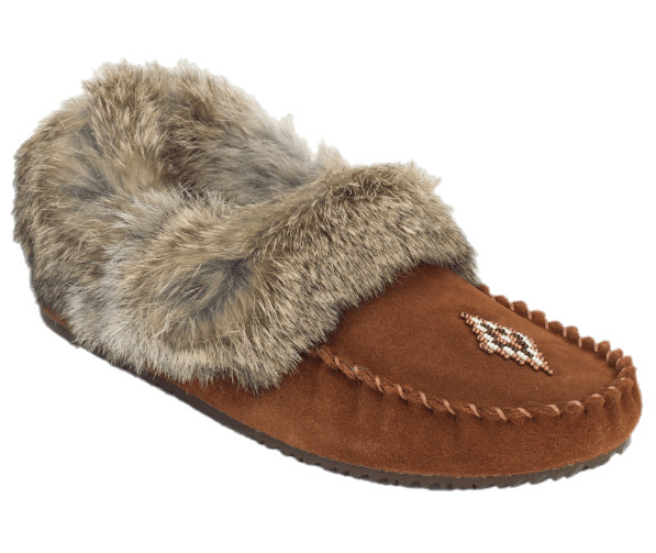 Brown Mocassin With Fur Lining icons