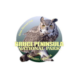 Bruce Peninsula National Park Owl Sticker icons