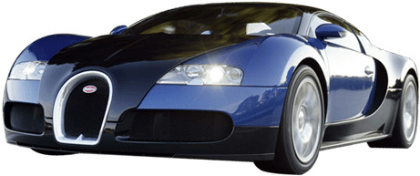 Bugatti Blue png