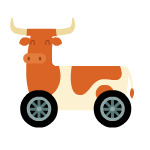 Bull Kart icons
