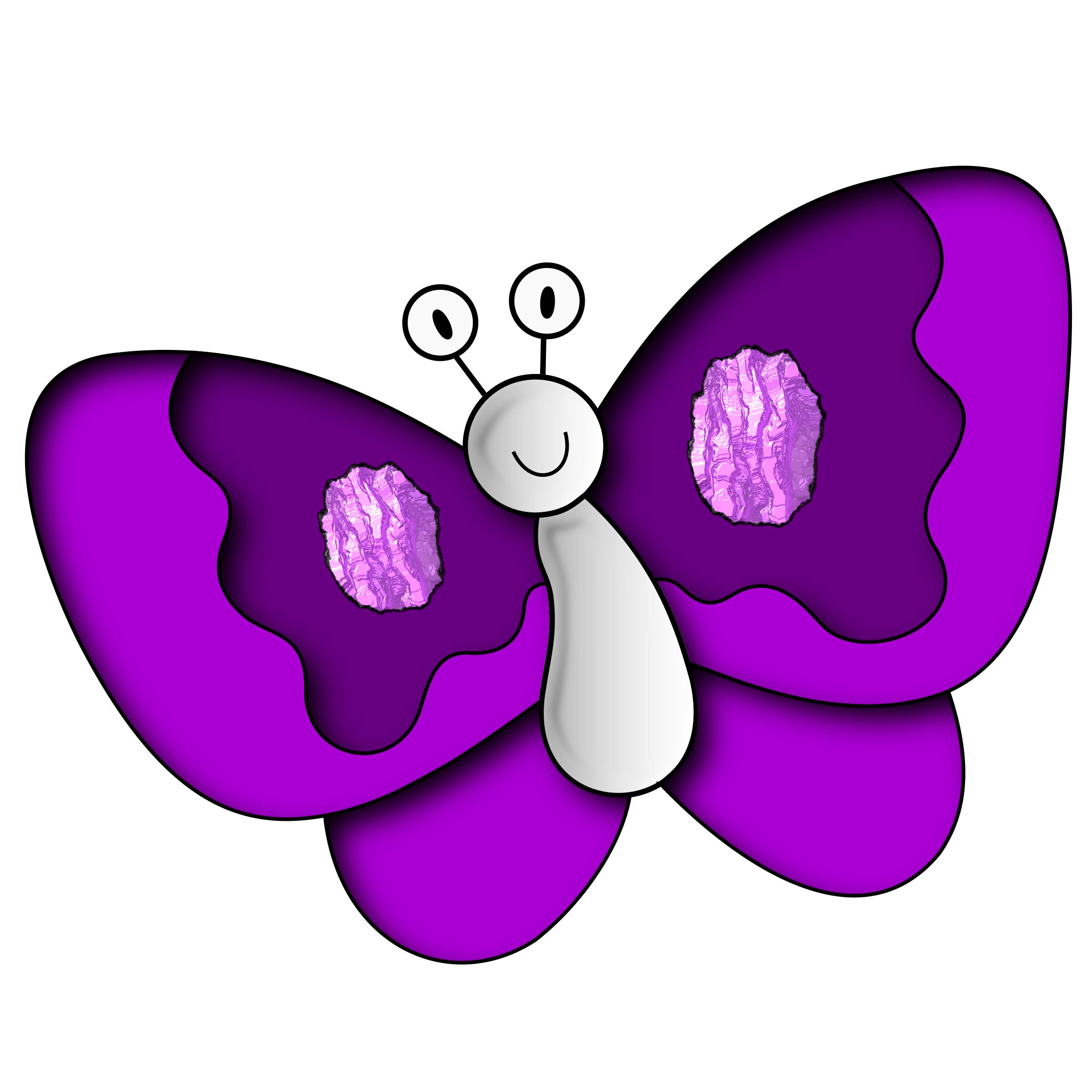 Butterfly purple png