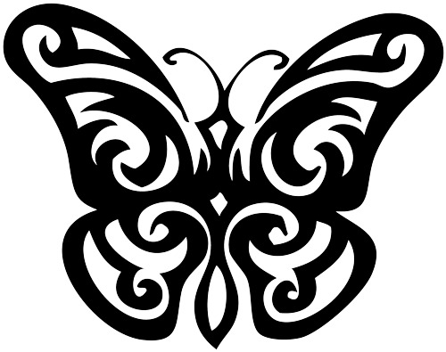 Butterfly Tattoo Icons PNG - Free PNG and Icons Downloads