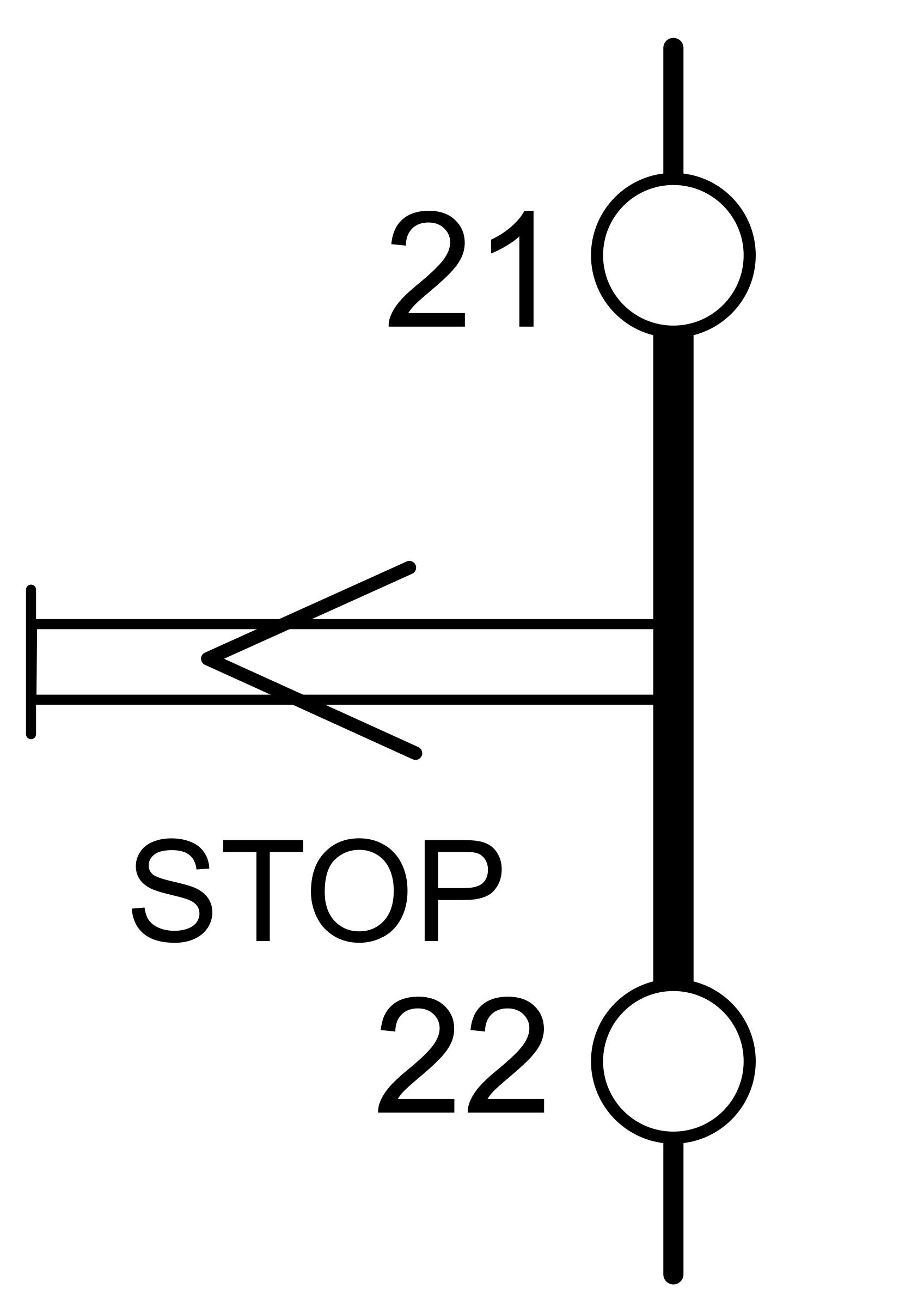 button STOP png