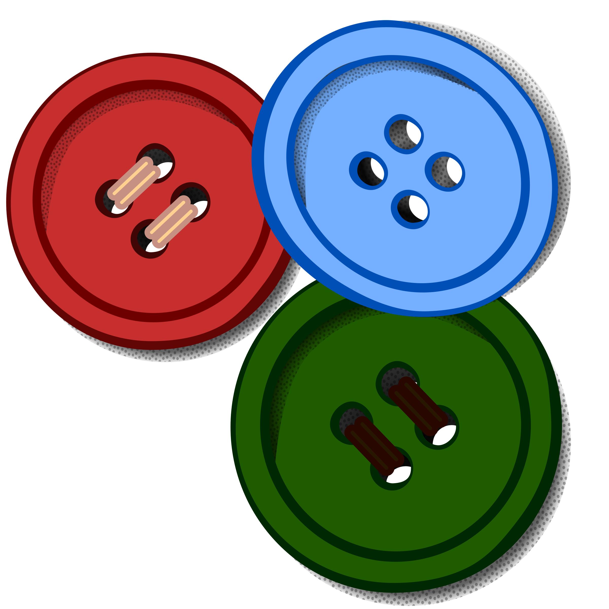 buttons - coloured png