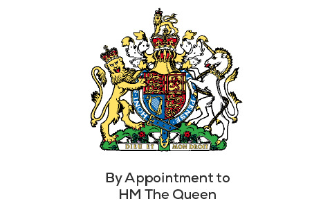 By Appointment To HM the Queen Label icons
