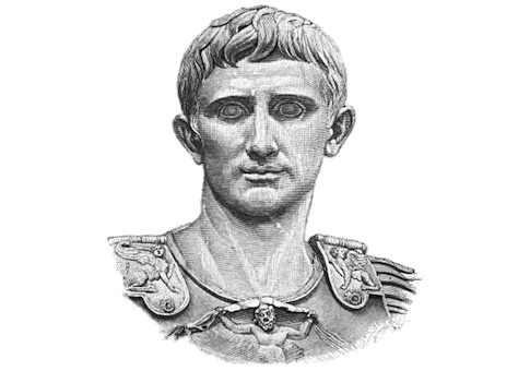 Caesar Augustus Illustration PNG icons