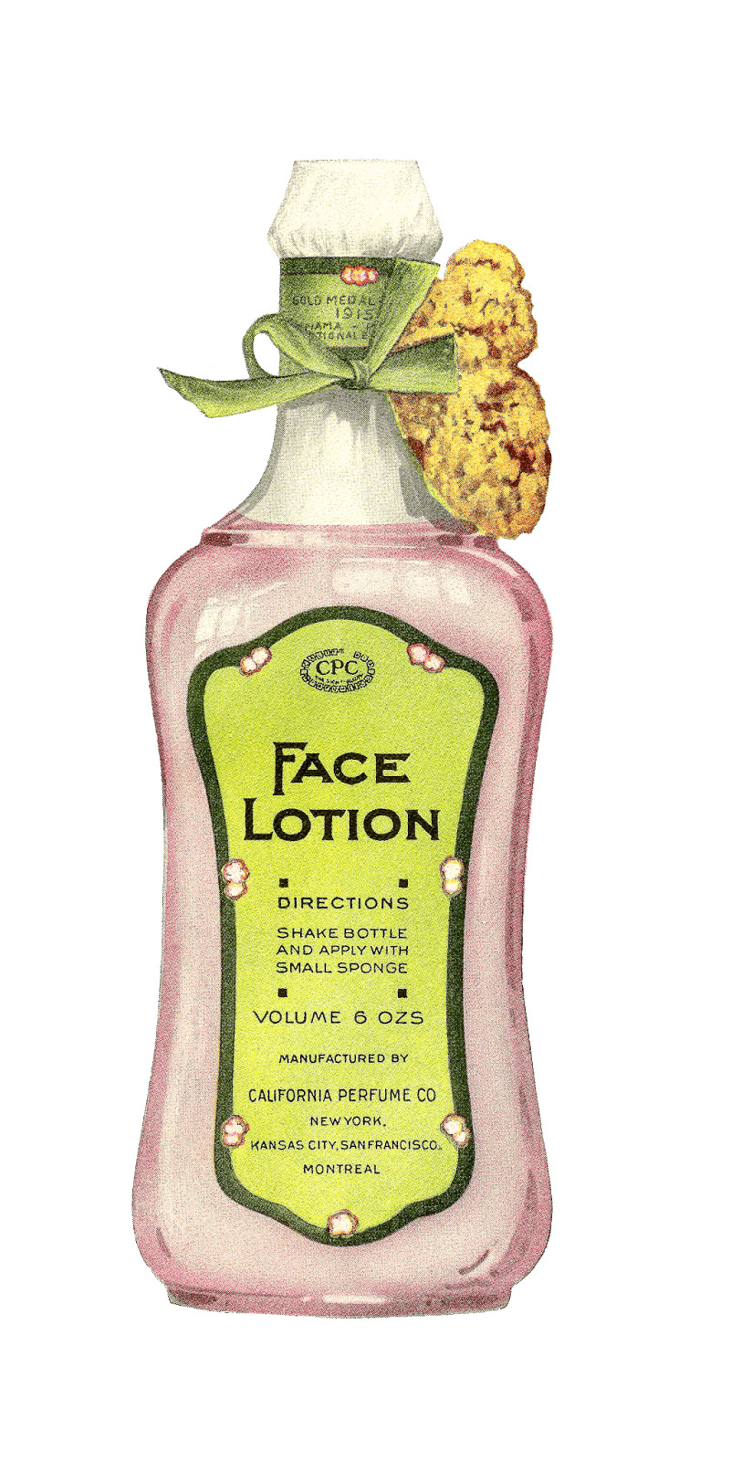 Californian Face Lotion PNG icons