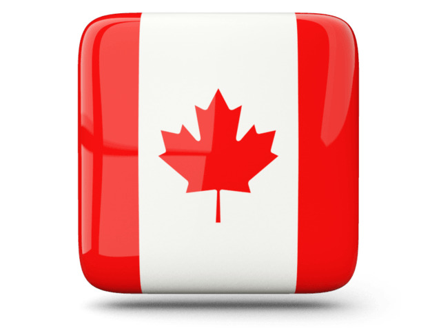 Canada Flag Icon Square icons