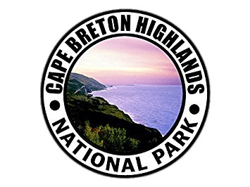 Cape Breton Highlands National Park Round Sticker icons