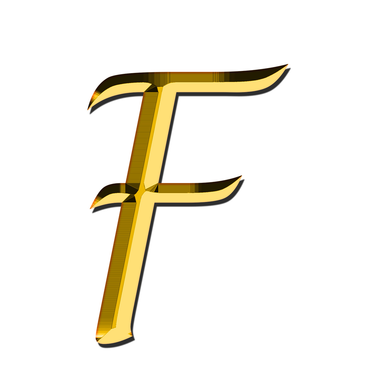 Capital Letter F icons