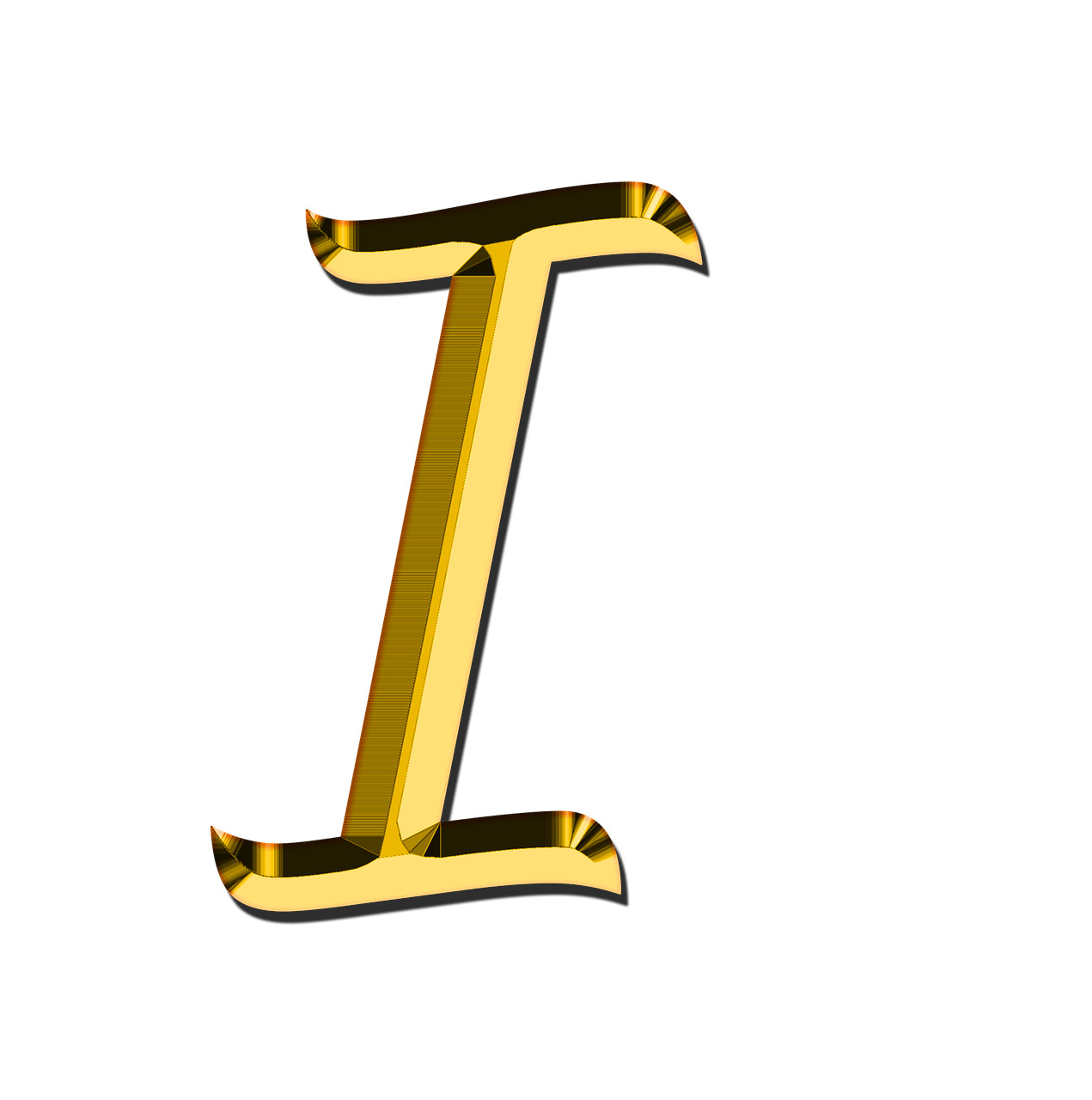 Capital Letter I icons