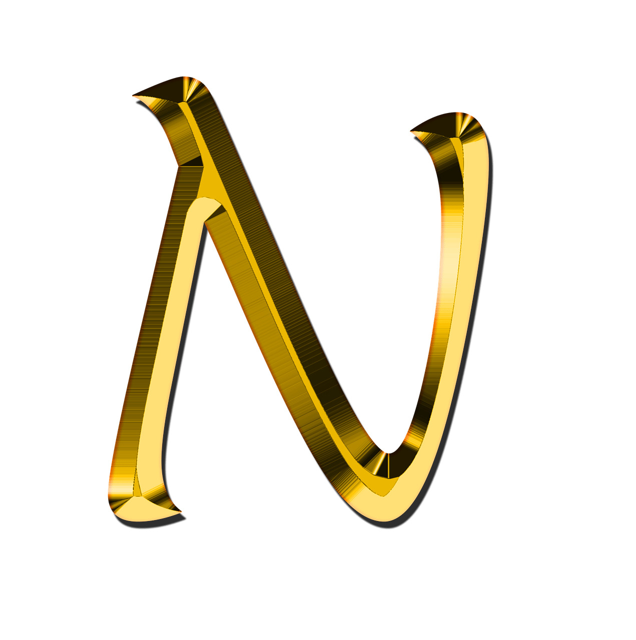Capital Letter N icons