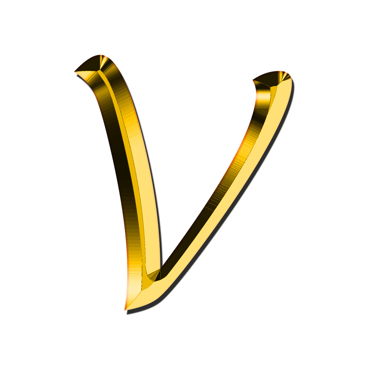 Capital Letter V icons