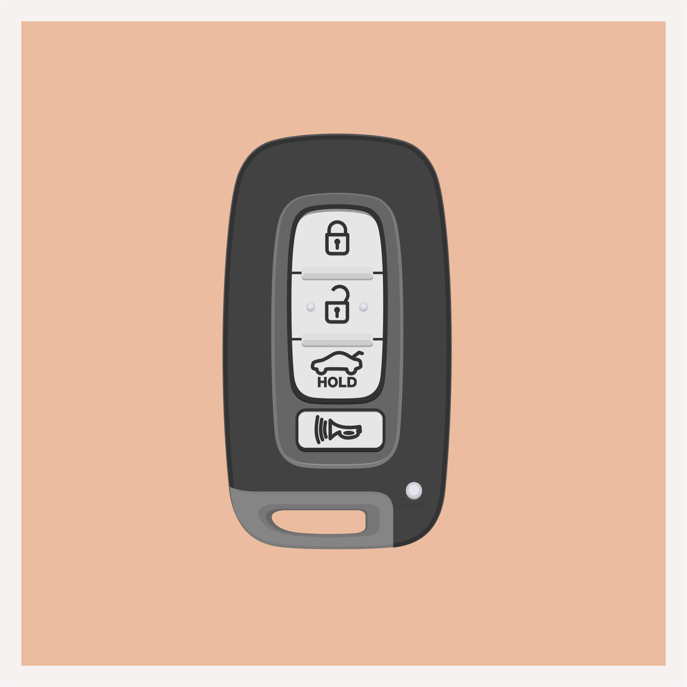 Car Key Fob Remote png