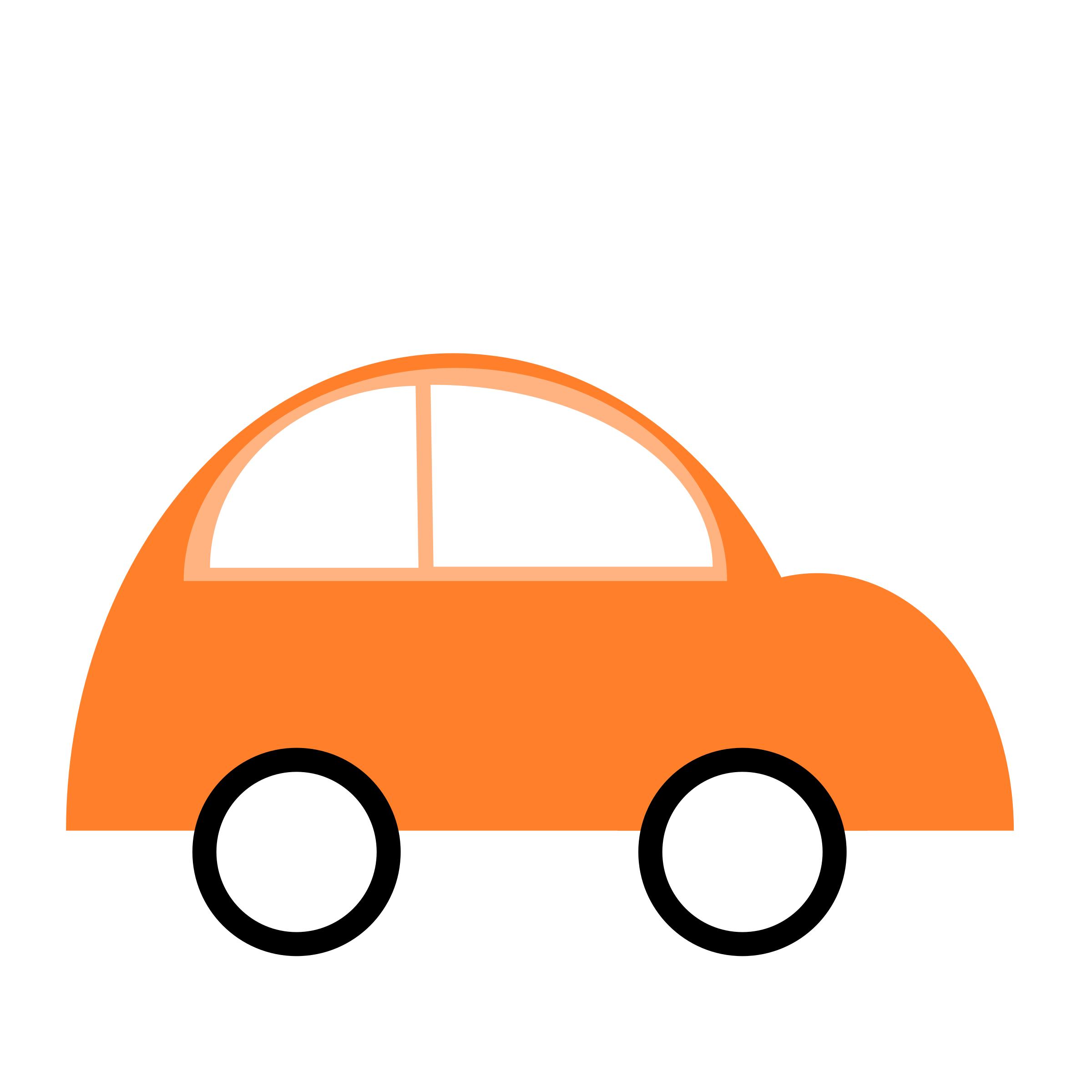 CAR- Simple-flat-three-color-with-space png