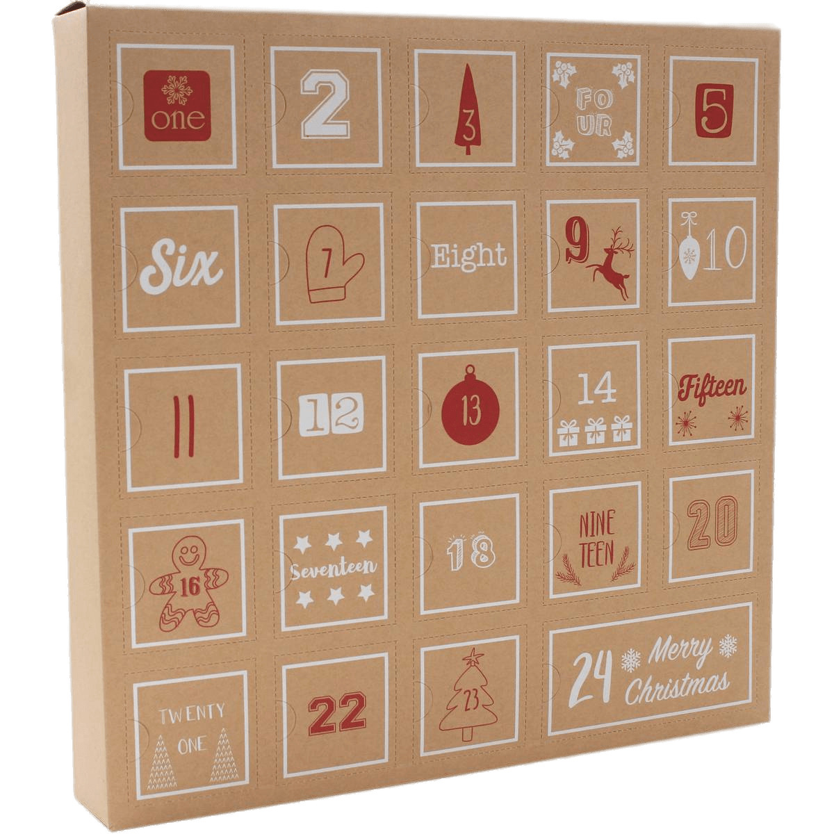 Cardboard Advent Calendar PNG icons
